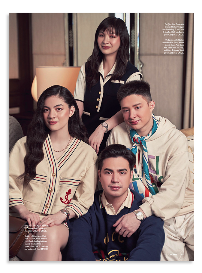 August 2023 with Kyle and Kerry Tinga and Julio and Santino Ortega