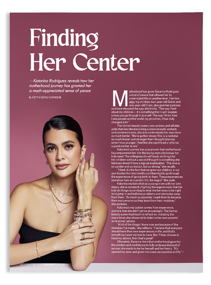 Modern Parenting - May 2024 - Marian Rivera and Dingdong Dantes
