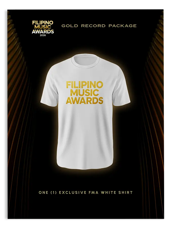 Filipino Music Awards 2026 – Gold Record Package