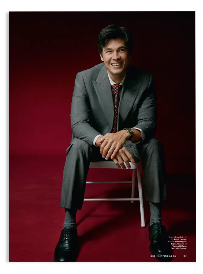 GQ Philippines - Maiden Issue - Erwan Heussaff