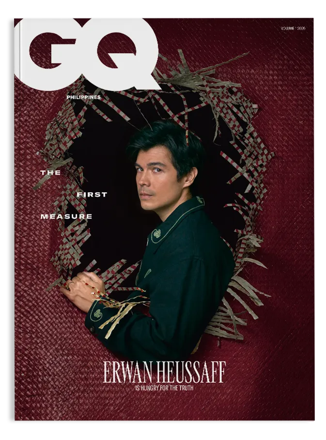 GQ Philippines - Maiden Issue - Erwan Heussaff