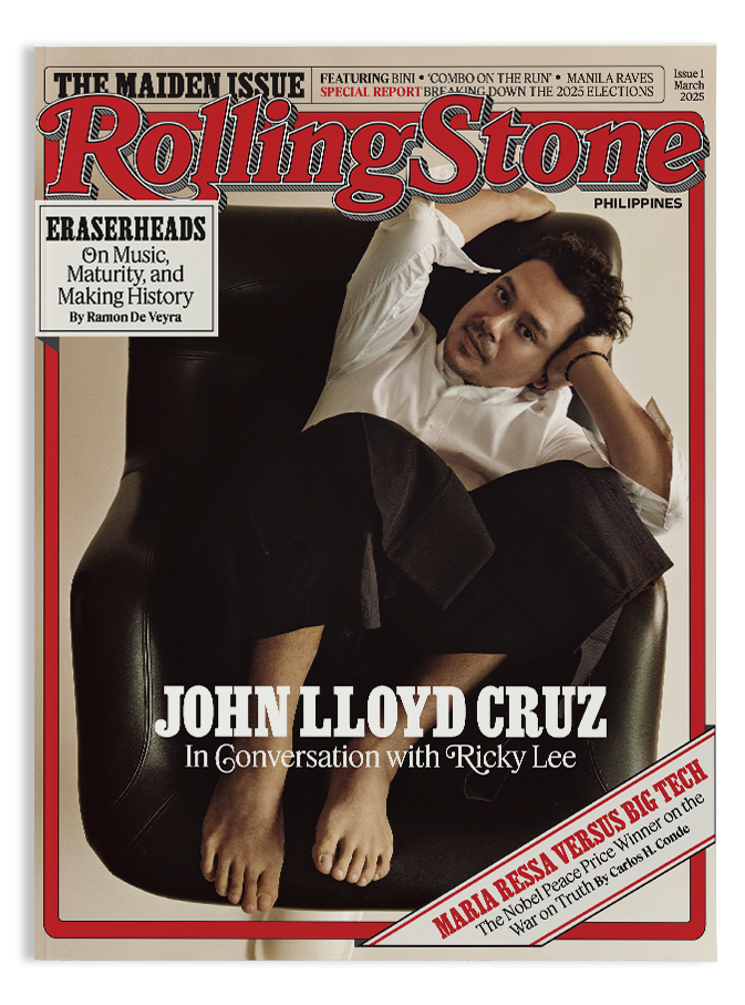 Rolling Stone Philippines - The Maiden Issue - John Lloyd Cruz