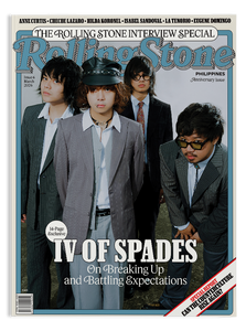 IV of Spades on Rolling Stone Philippines' anniversary issue with Anne Curtis and Cheche Lazaro