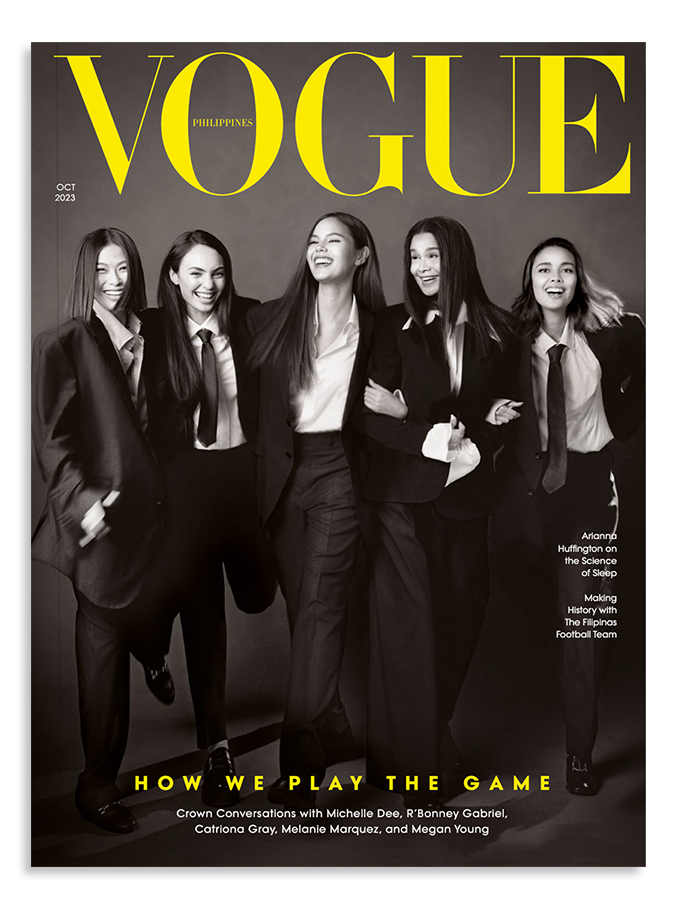 October 2023 with Michelle Dee, R'Bonney Gabriel, Catriona Gray, Melanie Marquez and Megan Young